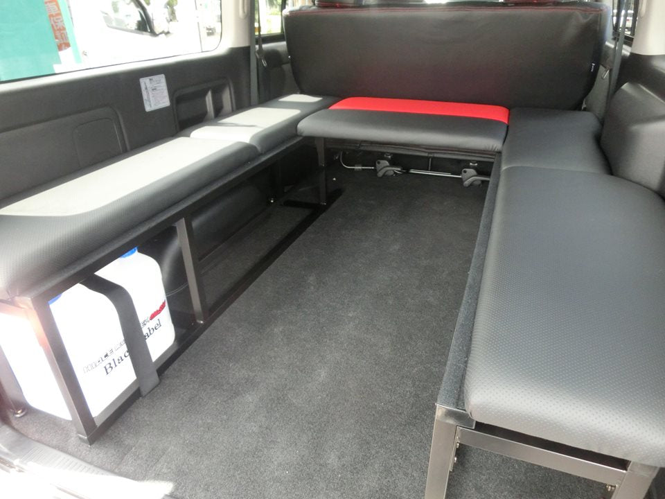 200系ハイエース専用 高品質BOXタイプ フレームベッドキット標準用