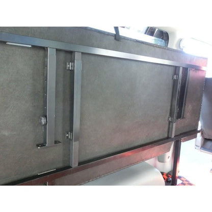 【受注生産】200系ハイエース専用 イージーフリップベッドキット 片側跳ね上げ式 国産素材使用