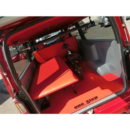 【受注生産】200系ハイエース専用 イージーフリップベッドキット 片側跳ね上げ式 国産素材使用