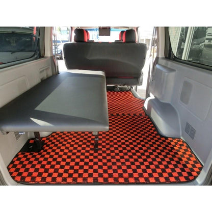 【受注生産】200系ハイエース専用 イージーフリップベッドキット 片側跳ね上げ式 国産素材使用